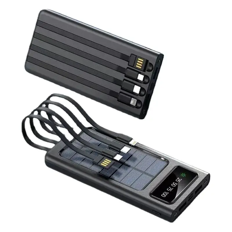 Solar Power Bank 20000mAh with Print Mobile Power Supply