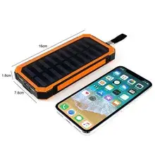 Solar Power Bank 20000mAh with Print Mobile Power Supply — feature 3