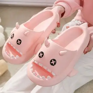 Winter comfortable love thick-soled cotton slippers soft bottom heel moon shoes non-slip warm indoor home shoes women's wholesale — feature 12