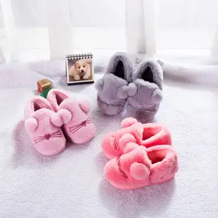 Winter comfortable love thick-soled cotton slippers soft bottom heel moon shoes non-slip warm indoor home shoes women's wholesale — feature 40