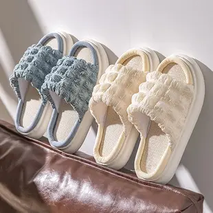 Winter comfortable love thick-soled cotton slippers soft bottom heel moon shoes non-slip warm indoor home shoes women's wholesale — feature 7