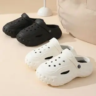 Winter comfortable love thick-soled cotton slippers soft bottom heel moon shoes non-slip warm indoor home shoes women's wholesale — feature 8