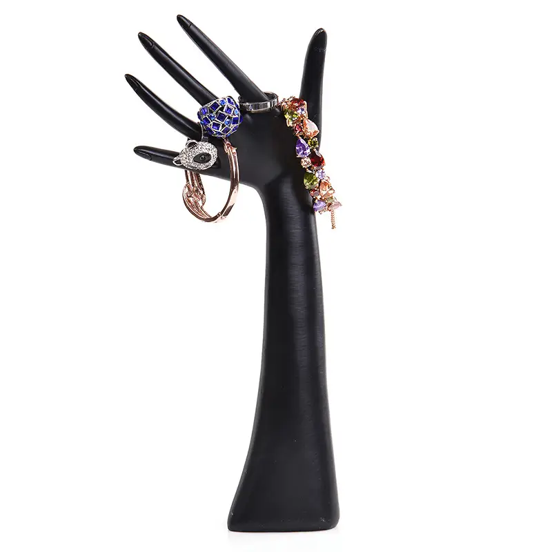Black & White Mannequin Jewelry Display Shelf - Image 5