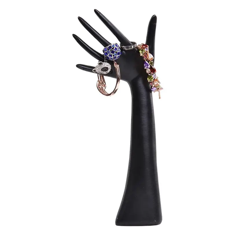 Black & White Mannequin Jewelry Display Shelf
