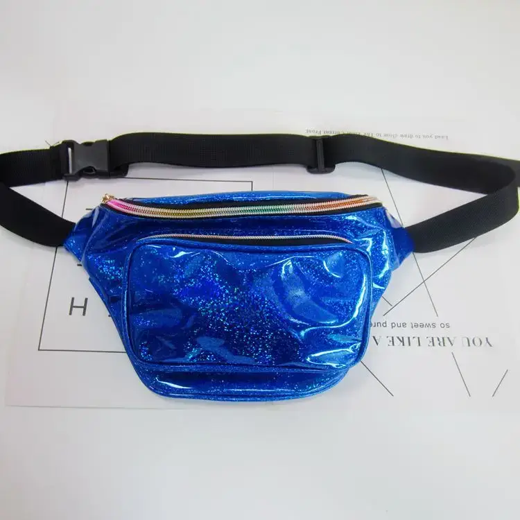 Neon Color Laser Women's Waist Bag