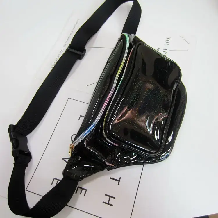 Neon Color Laser Women's Waist Bag