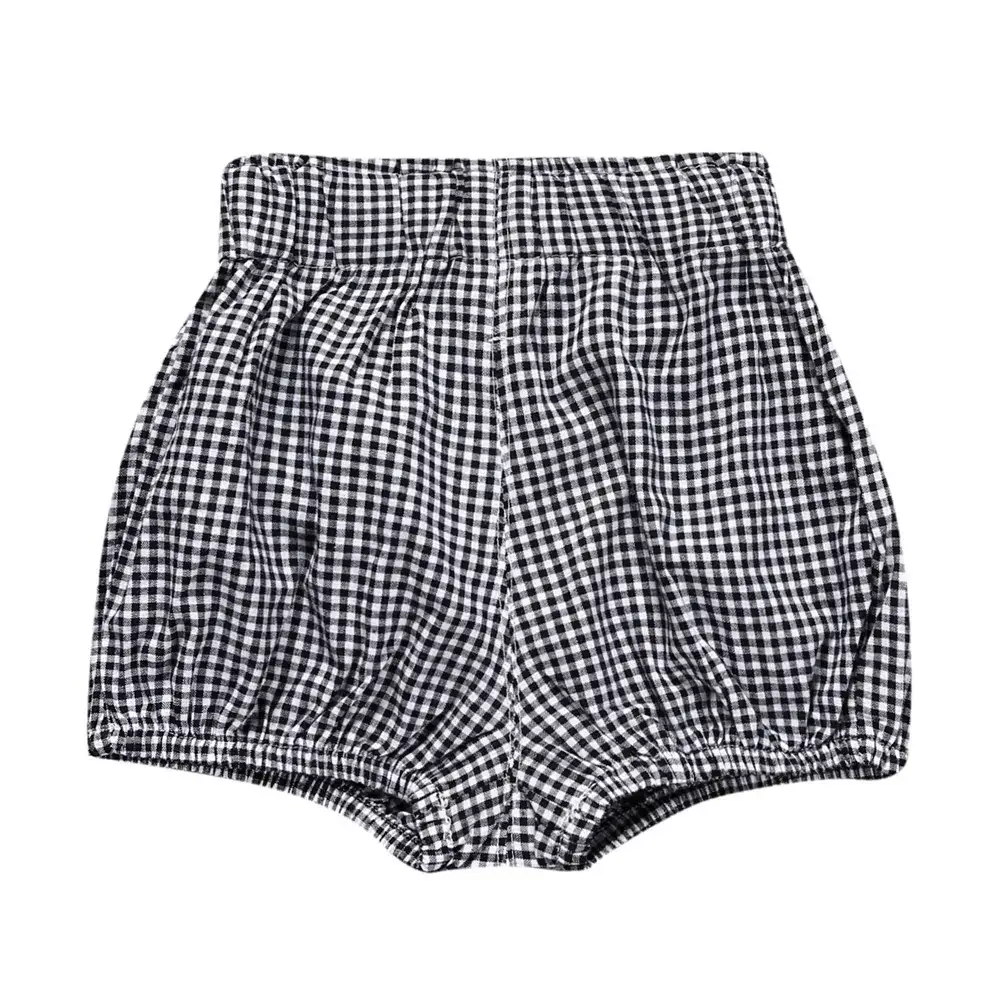 Cotton Linen High Waist Shorts Yellow Large - Image 12
