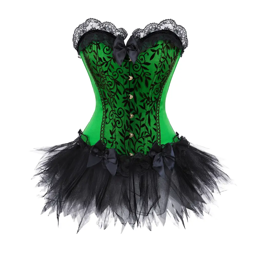 Black Mesh Fluffy Miniskirt for Women — feature 2