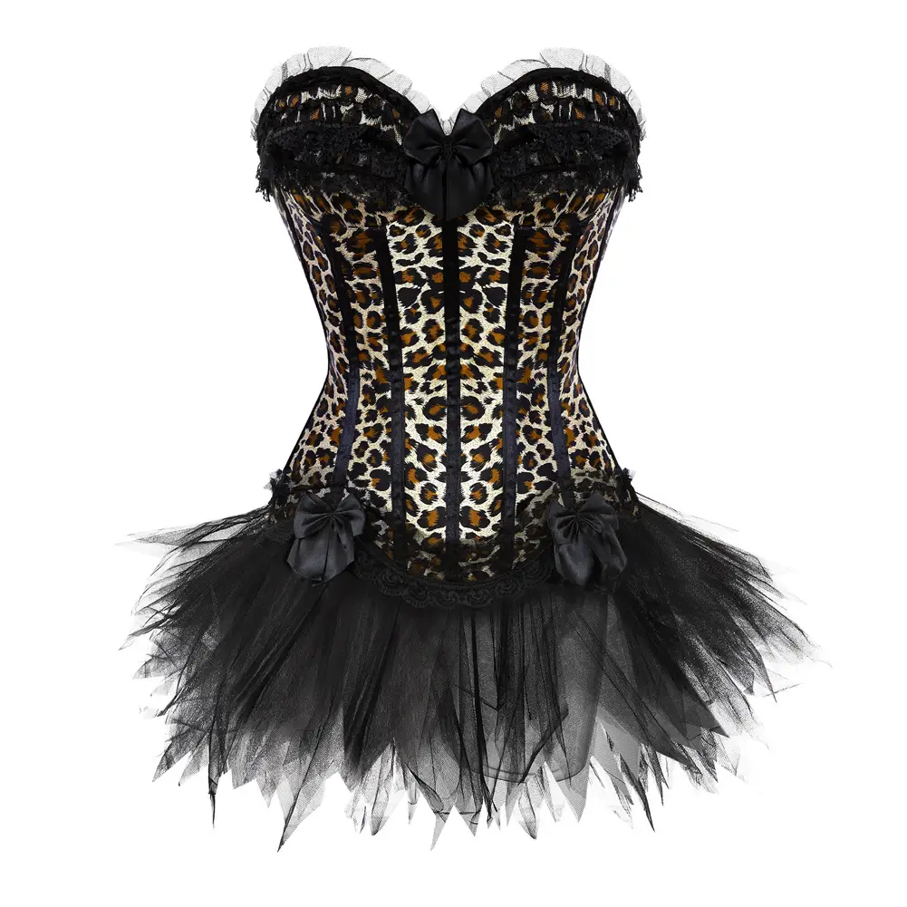 Black Mesh Fluffy Miniskirt for Women — feature 3