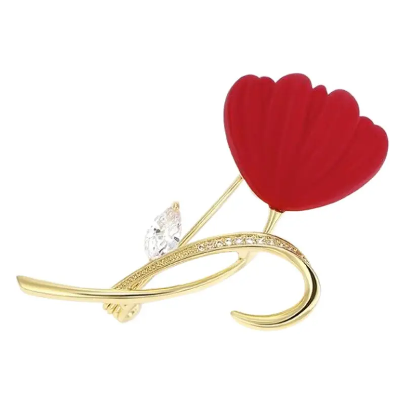 French Retro Bow Brooch with Full Diamond Crystal