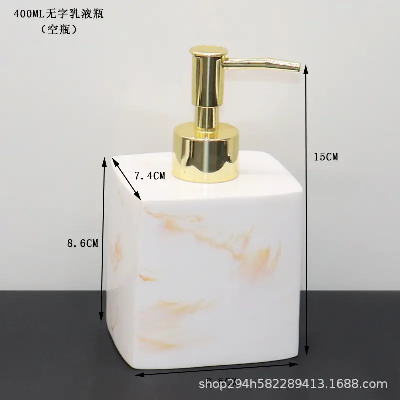 Hotel Shampoo Bottle with 15cm Height & 8.6cm Base - Image 3