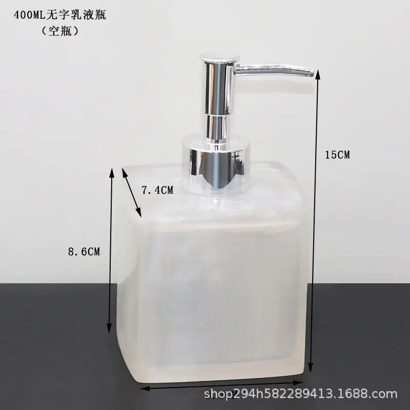 Hotel Shampoo Bottle with 15cm Height & 8.6cm Base - Image 6