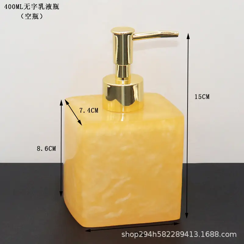 Hotel Shampoo Bottle with 15cm Height & 8.6cm Base - Image 7
