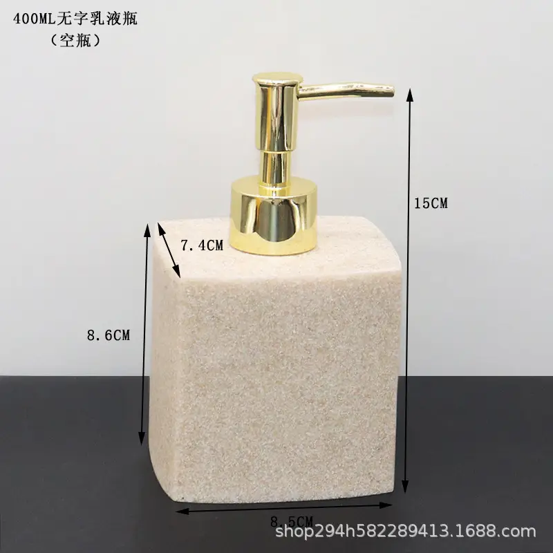 Hotel Shampoo Bottle with 15cm Height & 8.6cm Base - Image 8
