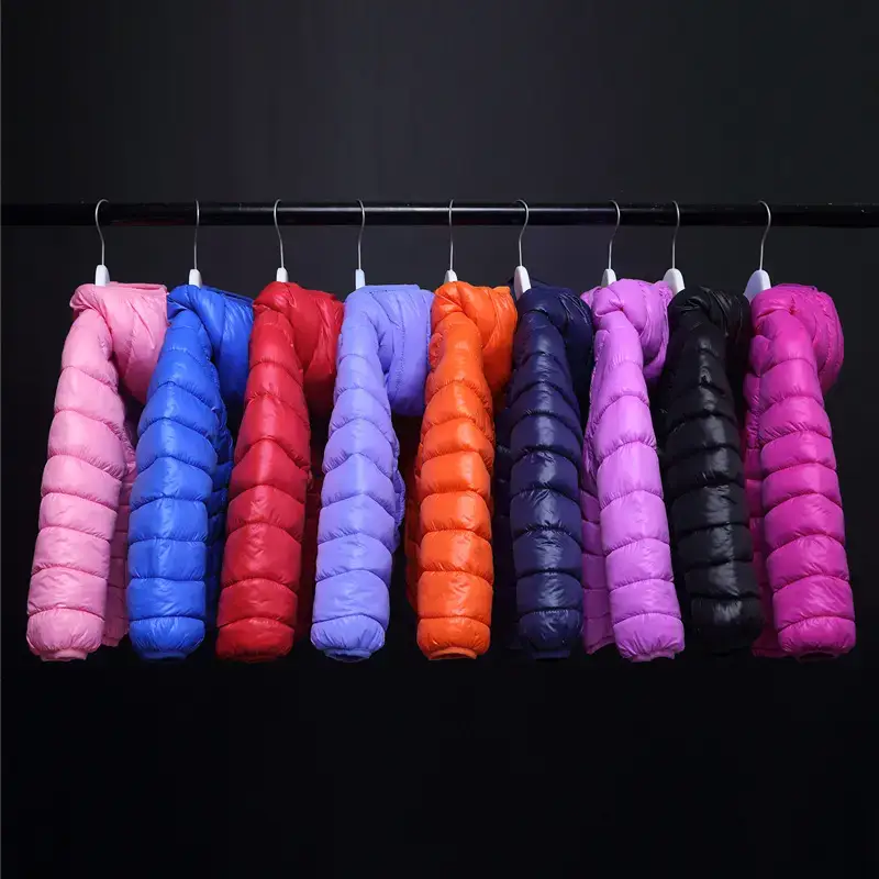Blue Cotton Padded Hooded Jacket for Boys Girls - Image 11