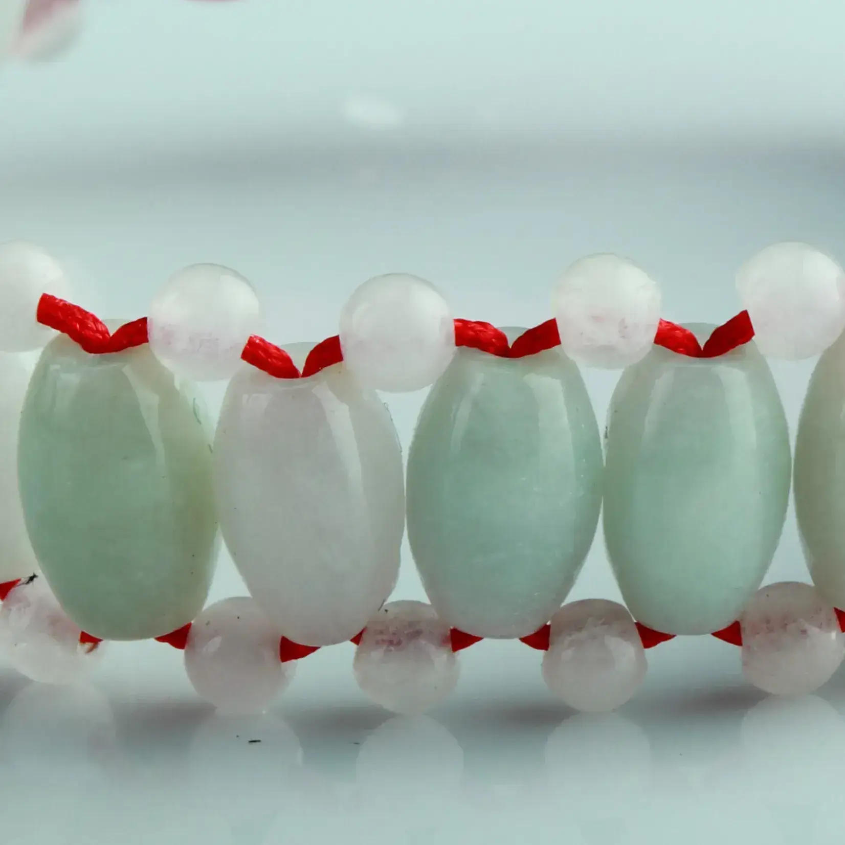 Jade Pearl Bracelet Red Rope for Men Women