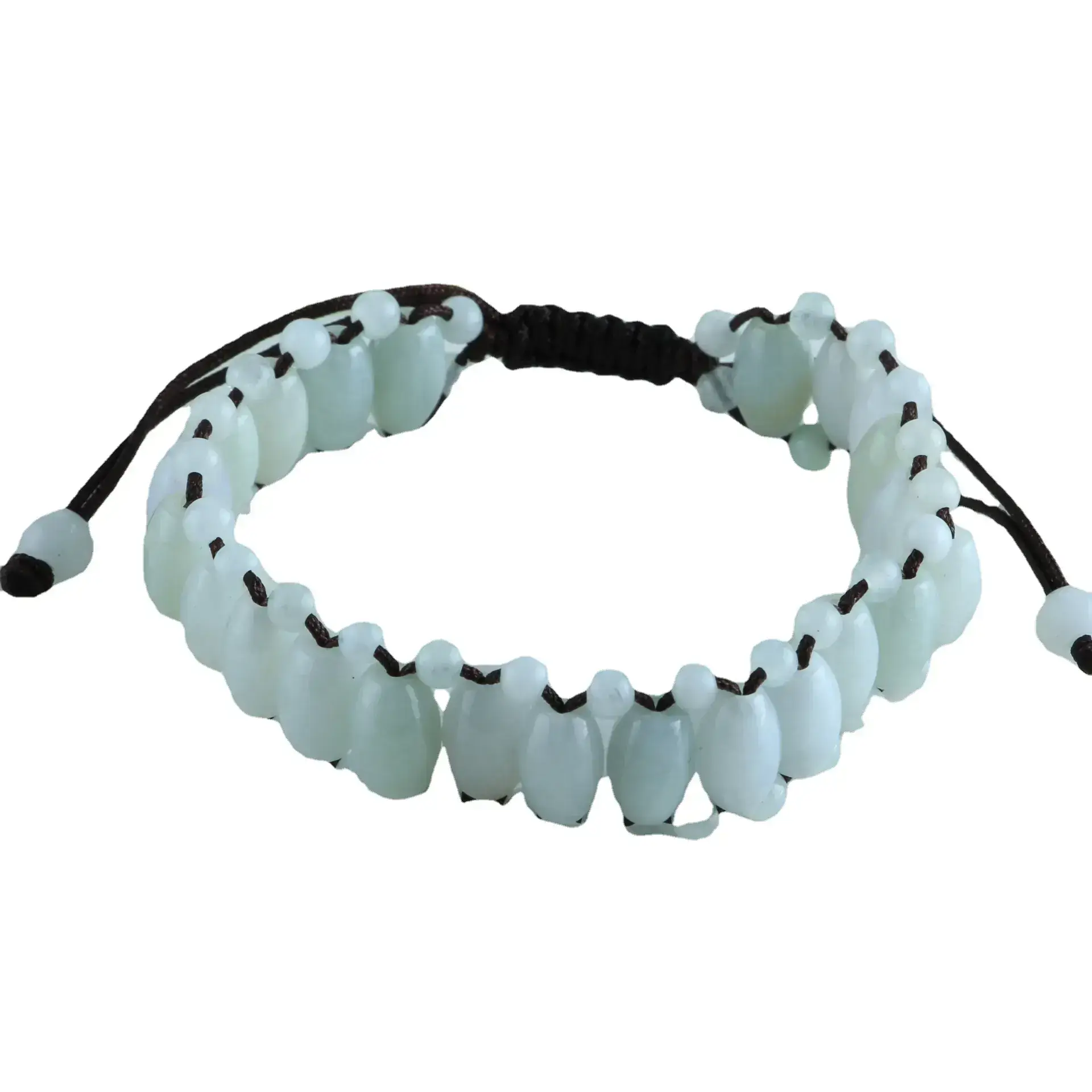Jade Pearl Bracelet Red Rope for Men Women