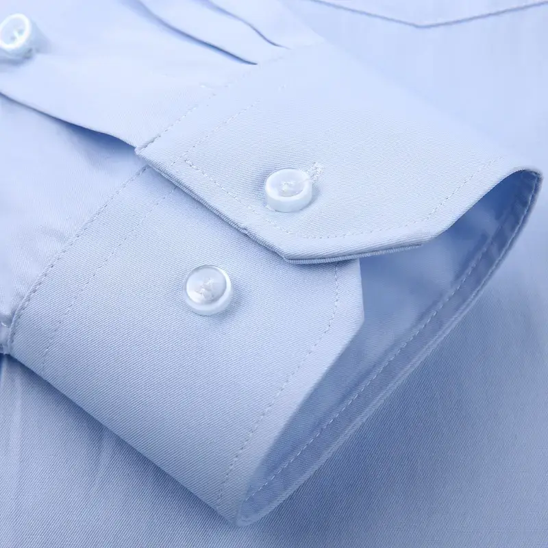 2021 Pink Long Sleeve Work Shirt for Men - Image 16