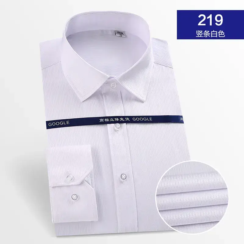 2021 Pink Long Sleeve Work Shirt for Men - Image 11