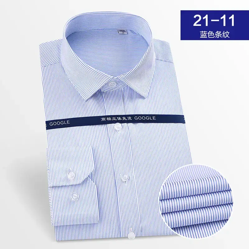 2021 Pink Long Sleeve Work Shirt for Men - Image 13