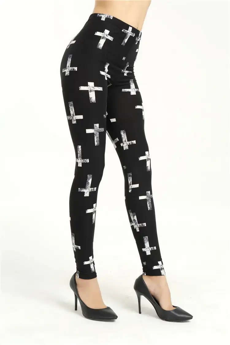 Camouflage Printed Leggings for Women Multi Color - Image 9