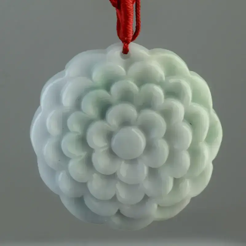 Green Jade Gourd Pendant Set of 4