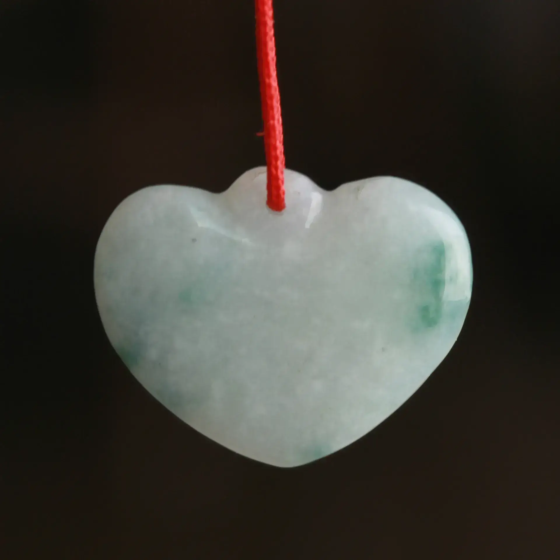 Green Jade Gourd Pendant Set of 4