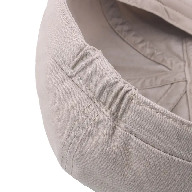 Men's Washed Cotton Peaked Hat Solid Color - Image 11