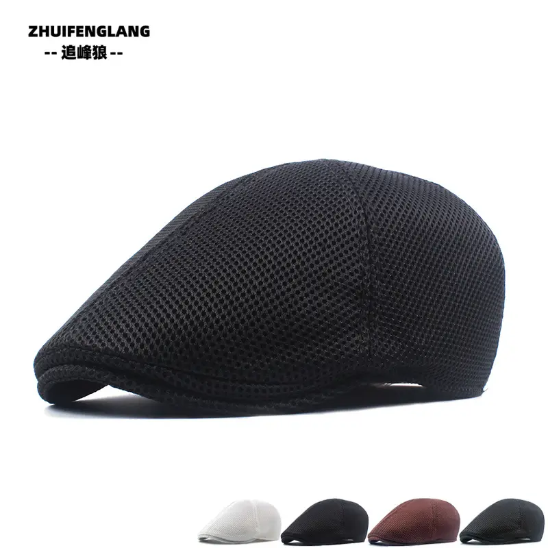 Men's Washed Cotton Peaked Hat Solid Color — feature 252