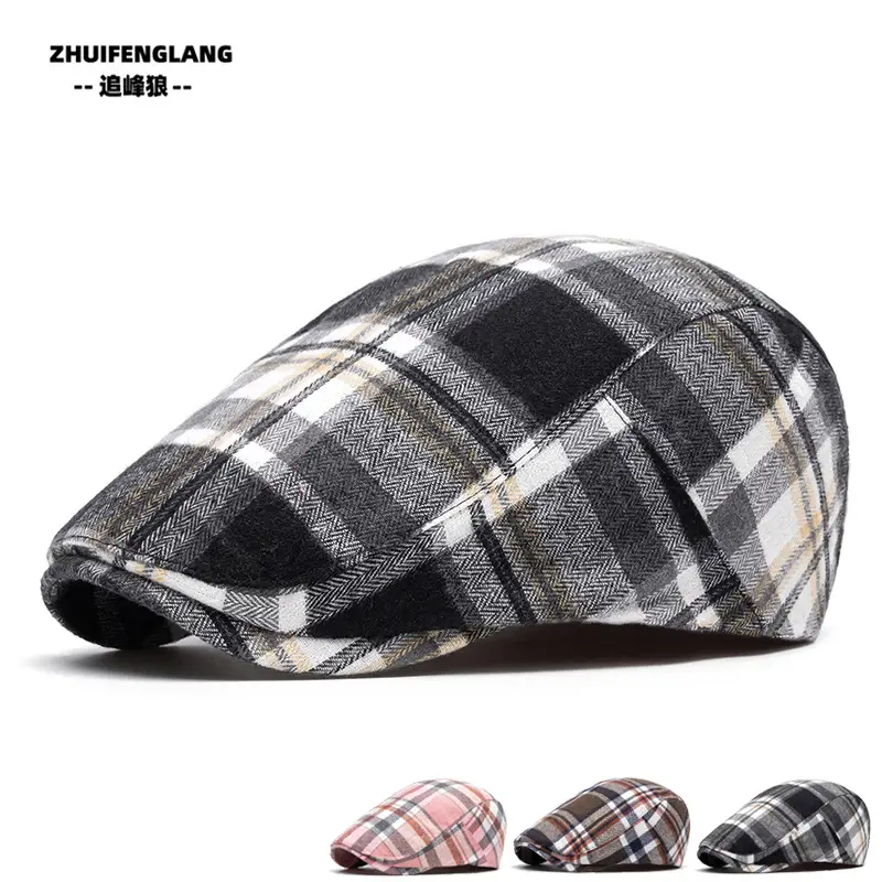 Men's Washed Cotton Peaked Hat Solid Color — feature 292