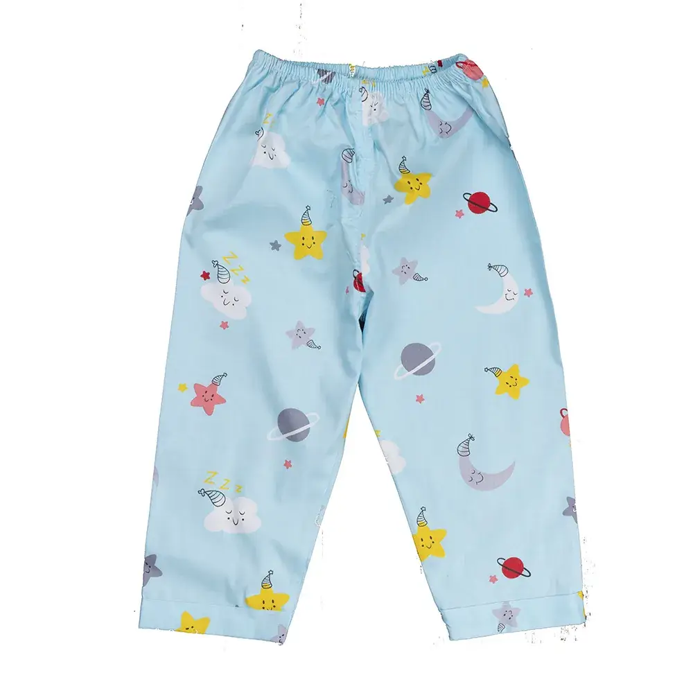 Children's Pink Printed Pajama Pants for Boys Girls Summer - Image 7