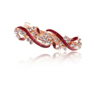 Blue Floral Diamond Hair Combs for Women — feature 14