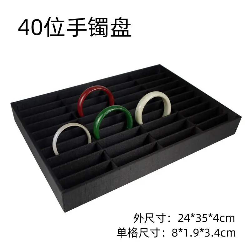 Branded 4-Layer Jewelry Display Box with 56 Hooks - Image 9