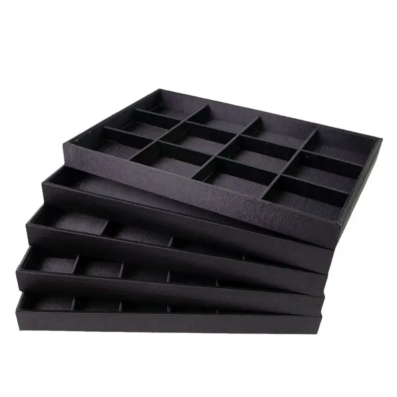 Branded 4-Layer Jewelry Display Box with 56 Hooks - Image 10