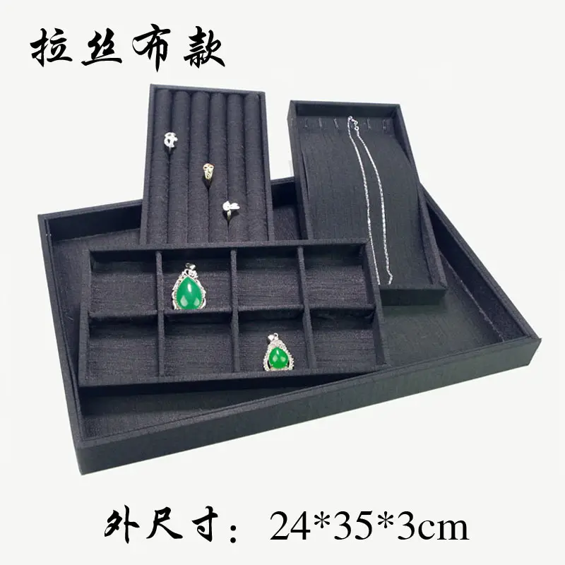 Branded 4-Layer Jewelry Display Box with 56 Hooks - Image 4