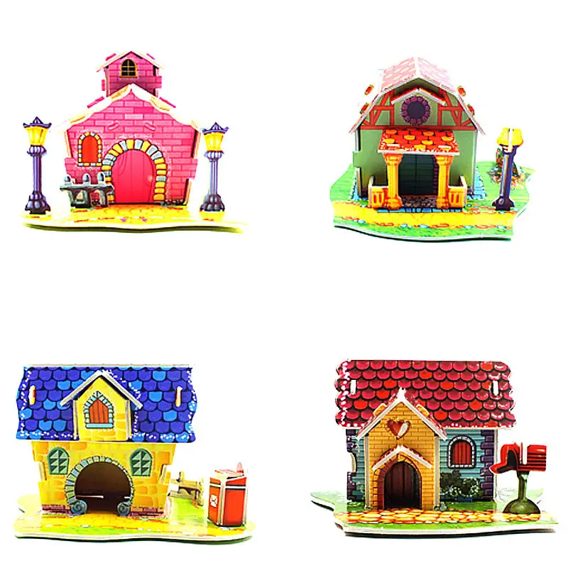 3D Puzzle Model Toy for Kids Educational Assembly Series