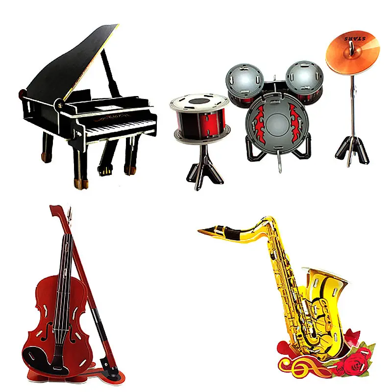 3D Puzzle Model Toy for Kids Educational Assembly Series