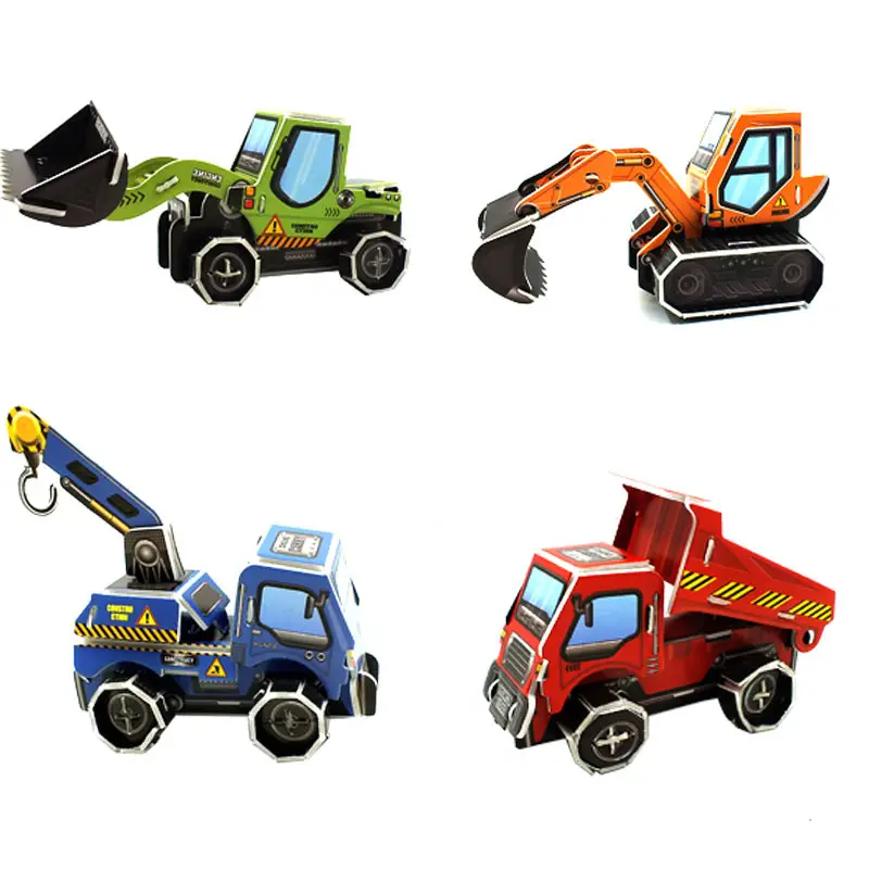 3D Puzzle Model Toy for Kids Educational Assembly Series