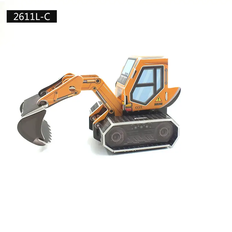 3D Puzzle Model Toy for Kids Educational Assembly Series