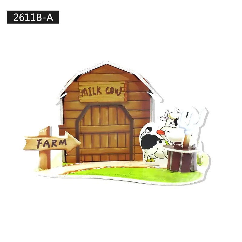 3D Puzzle Model Toy for Kids Educational Assembly Series