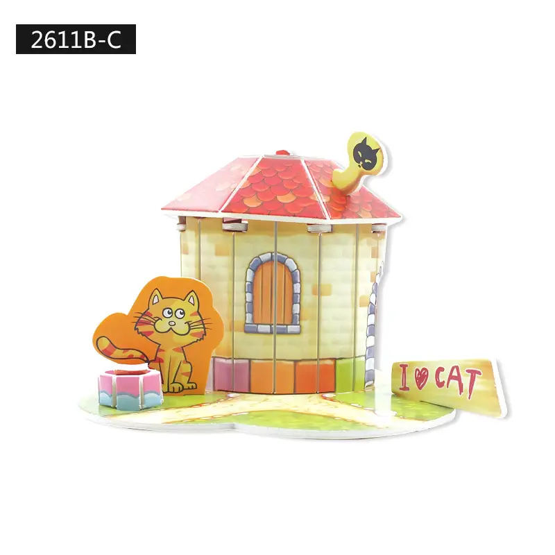 3D Puzzle Model Toy for Kids Educational Assembly Series