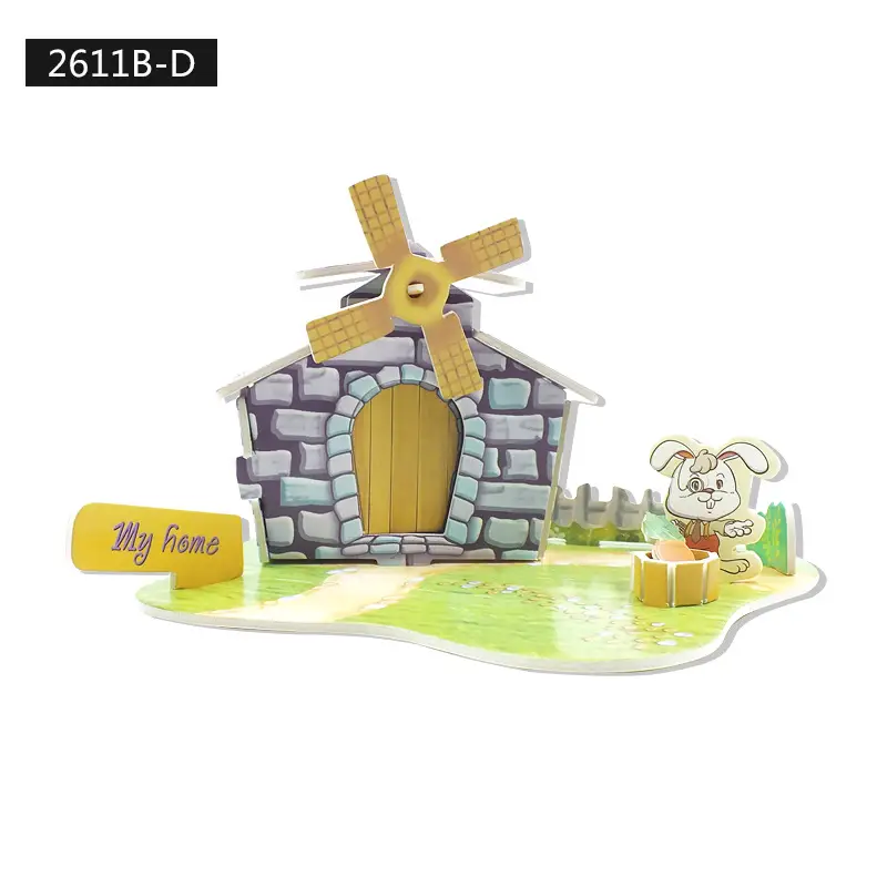 3D Puzzle Model Toy for Kids Educational Assembly Series