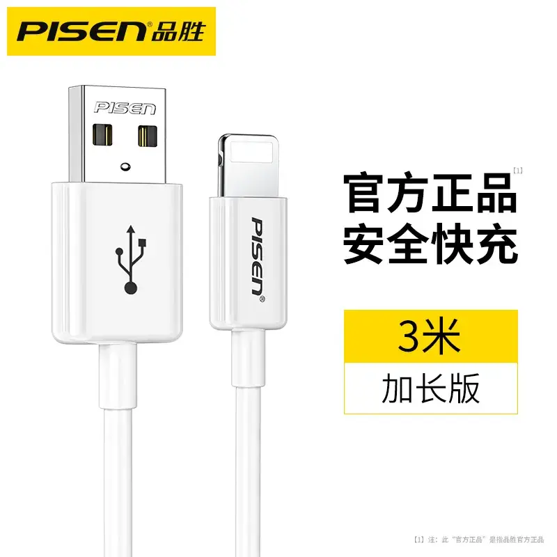 Pinsheng 3m USB-C to Lightning Cable Fast Charging - Image 5