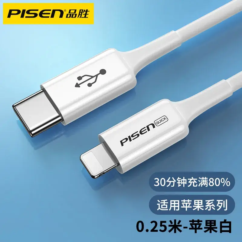 Pinsheng 3m USB-C to Lightning Cable Fast Charging - Image 6