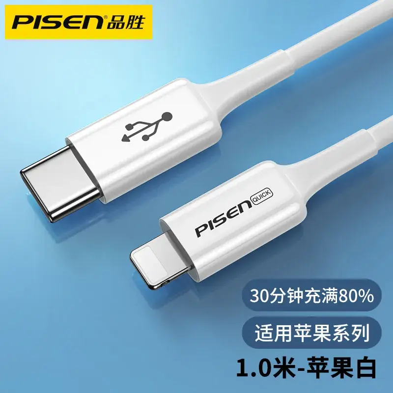 Pinsheng 3m USB-C to Lightning Cable Fast Charging - Image 7