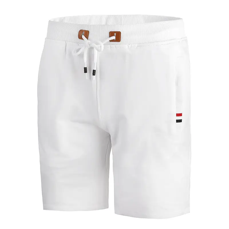 Men Knitted Shorts Olive Green Casual Dropshipping