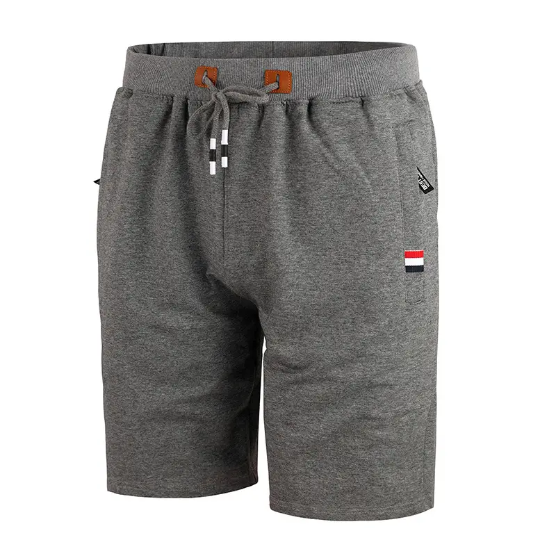 Men Knitted Shorts Olive Green Casual Dropshipping