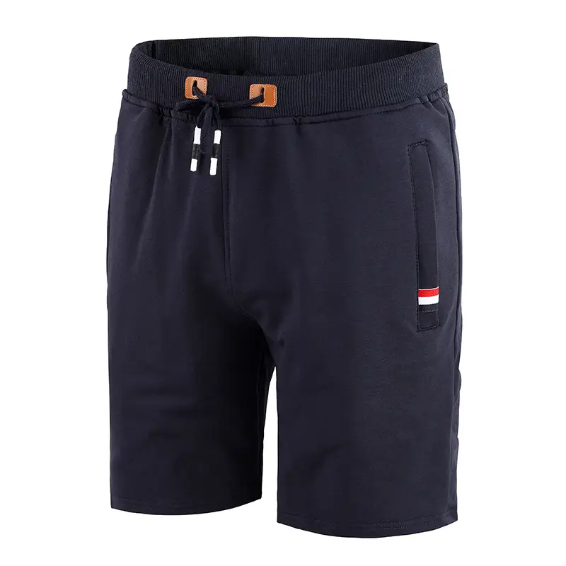 Men Knitted Shorts Olive Green Casual Dropshipping