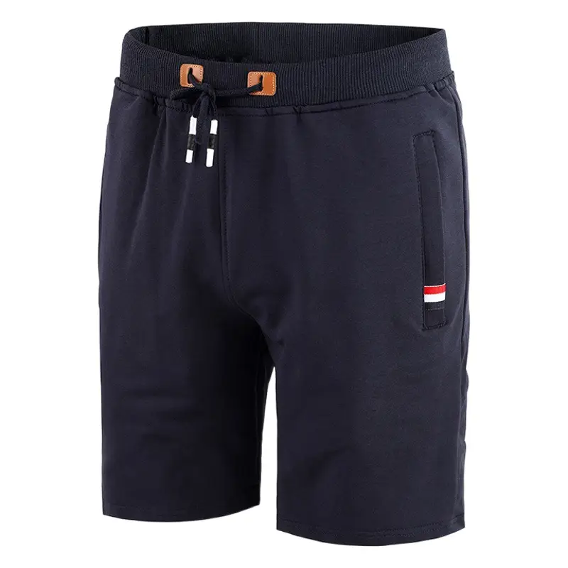 Men Knitted Shorts Olive Green Casual Dropshipping