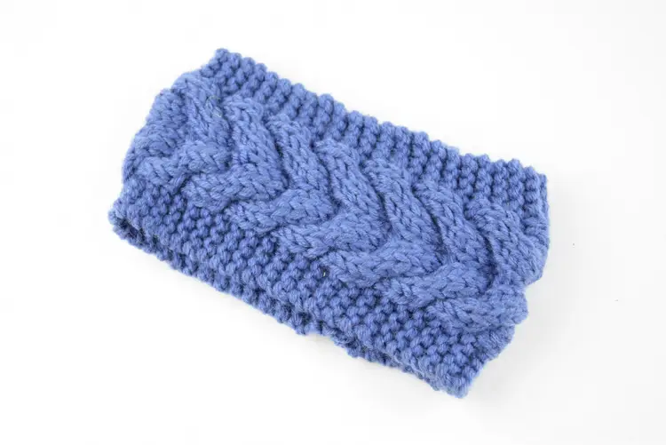 Pink Twist Knitted Wool Hair Band Ear Protector - Image 13